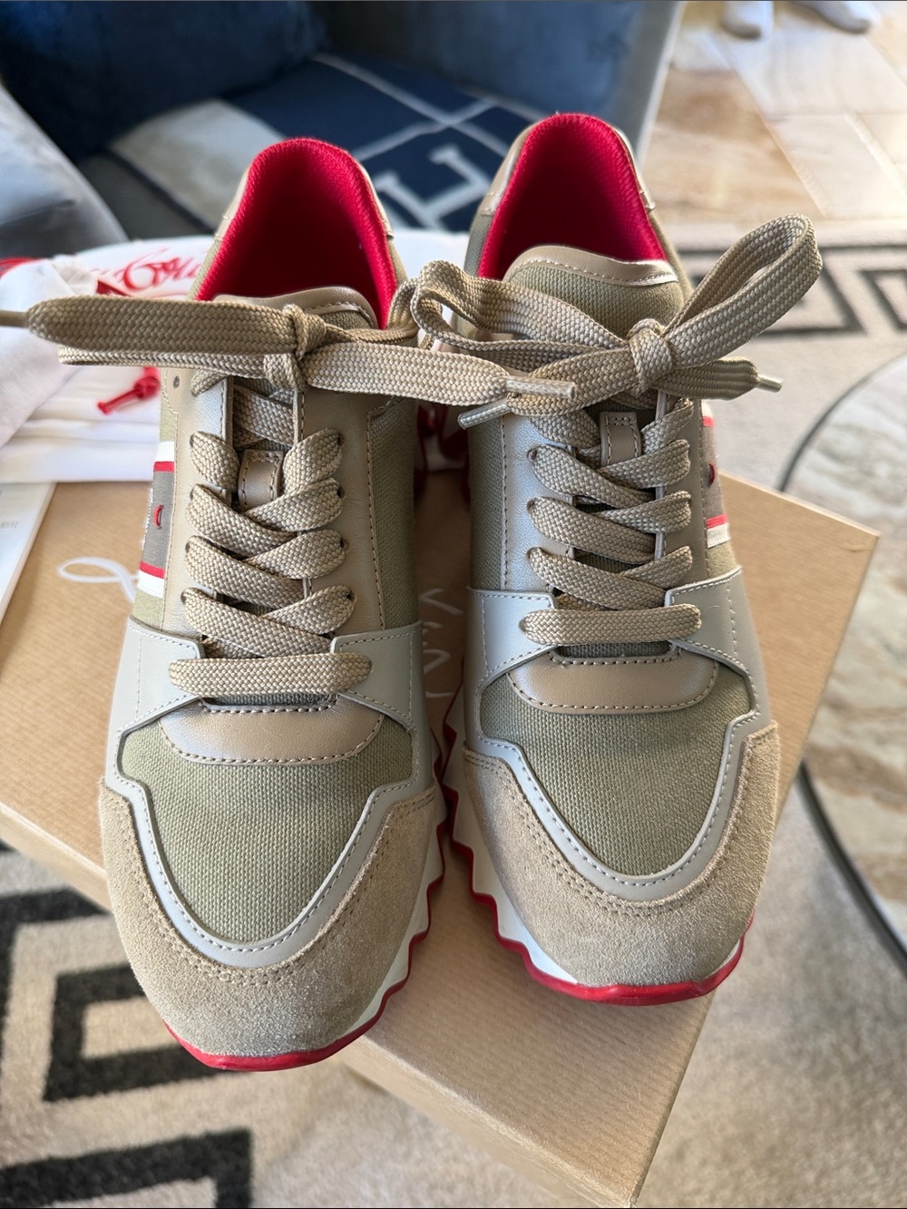 Christian Louboutin Nastroshark Donna sneaker - Picture 5 of 8